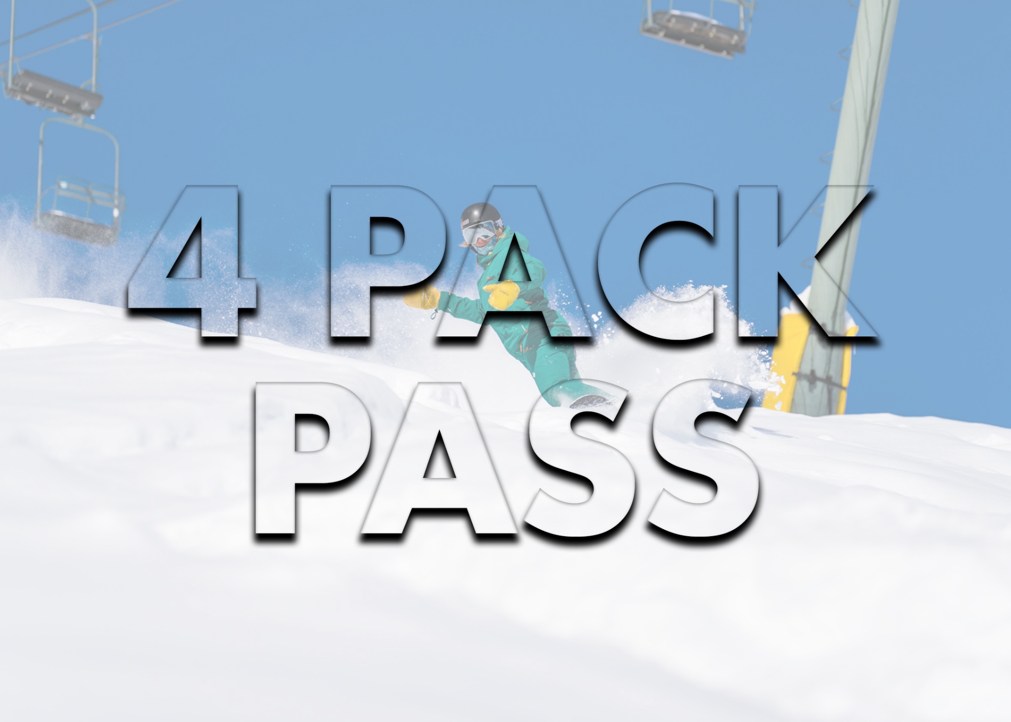 Picture of 4 Pack Pass (Any Age) - 2024/25